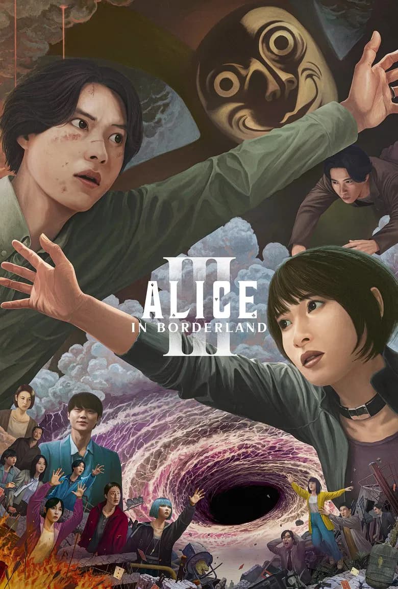 Poster for Alice in Borderland (2020) Season 3